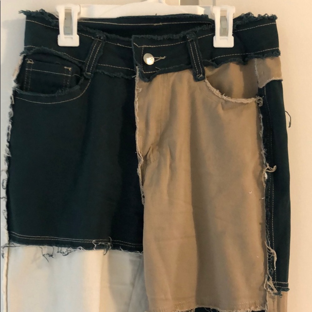 Patchwork Pants